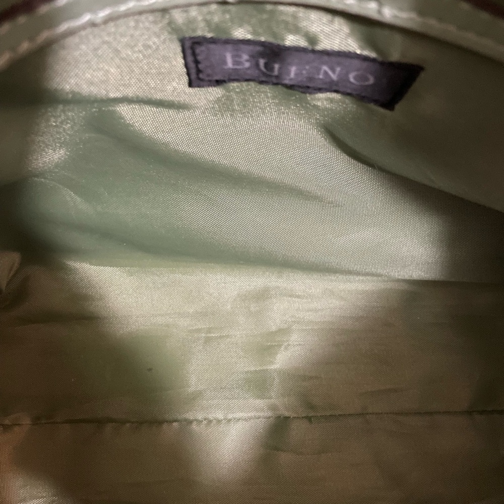 Bueno Green Satchel with Structured Design and Textured Finish - Picture 11 of 11